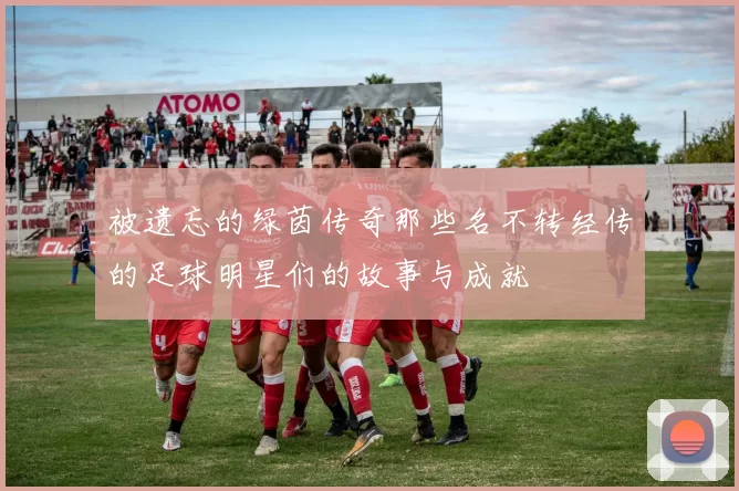 被遗忘的绿茵传奇那些名不转经传的足球明星们的故事与成就